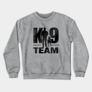 K-9 Team - K9 Unit - Malinois Crewneck Sweatshirt